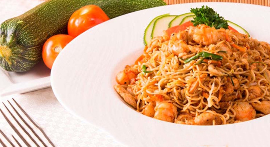 Chicken & Prawn Mongolian Noodles