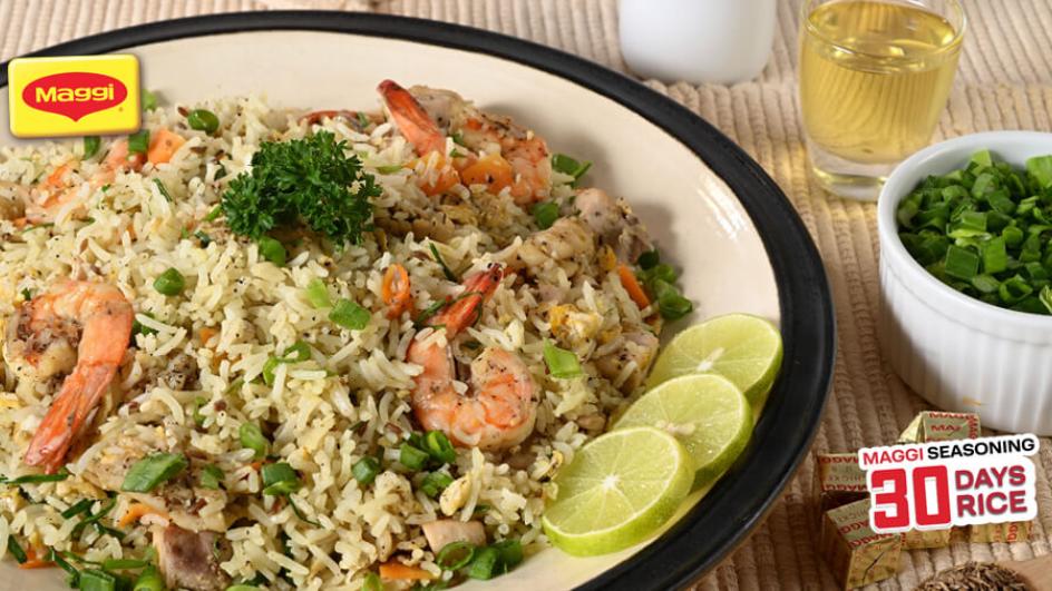 Cumin Seafood rice