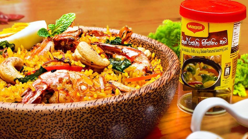 MAGGI Prawn Biriyani