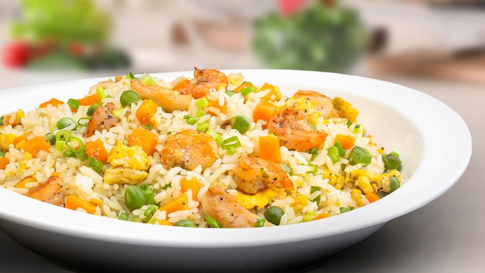 Shrimp and Chicken Fried Rice