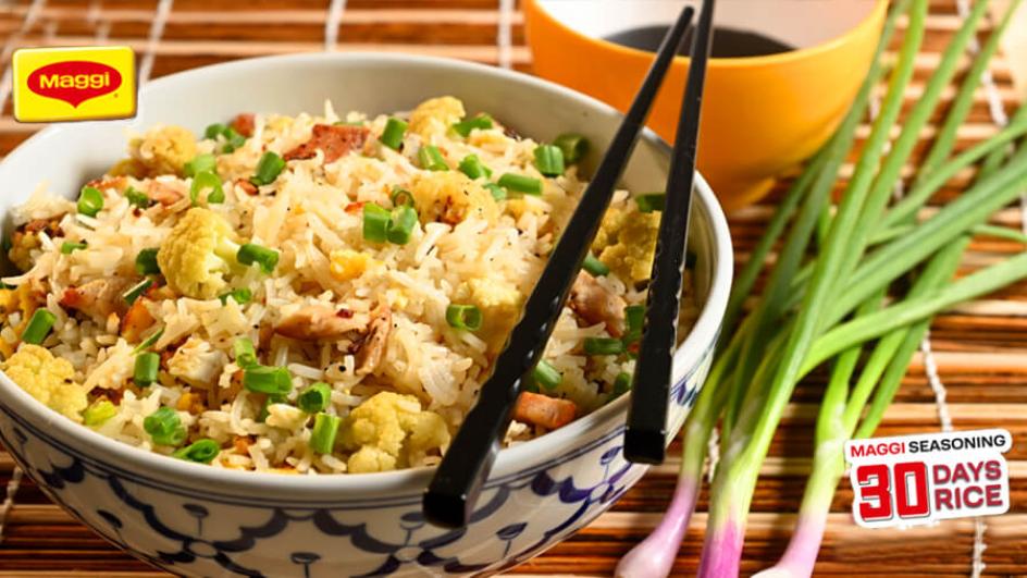 Chicken and Cauliflower fried rice