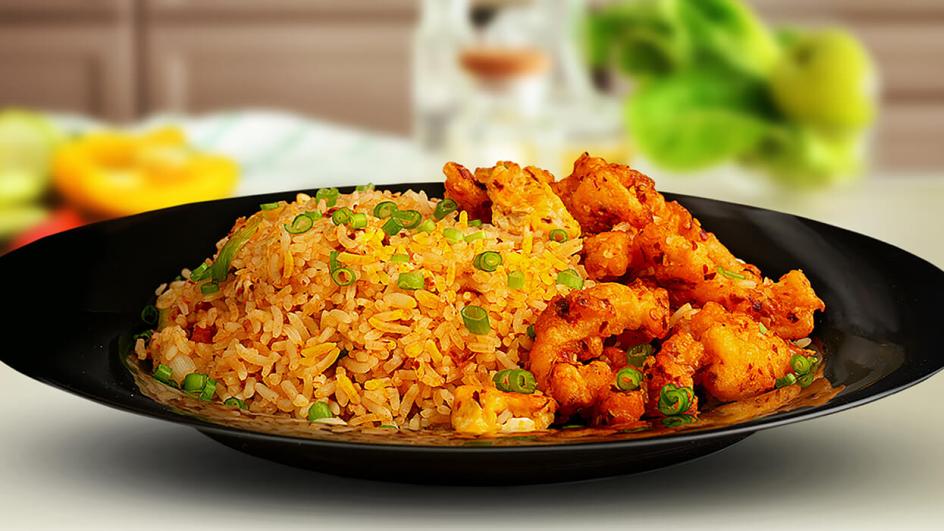 Hot butter cuttlefish fried rice