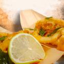 Spiced Calamari with Mango Chutney