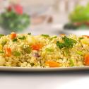 Chunky Vegetable Egg Fried Rice