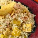 Chicken Ham and Pineapple Rice