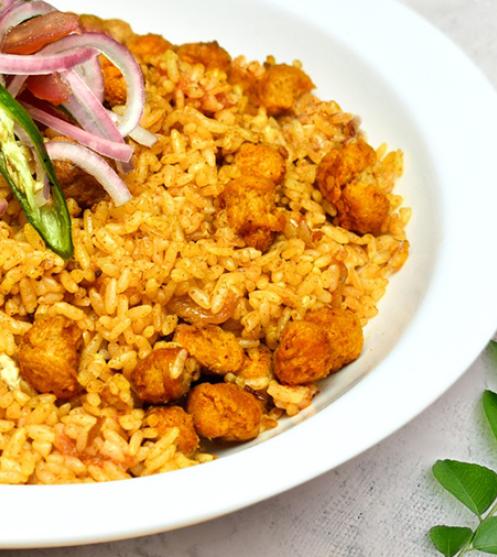 Curry Flavoured Soya Meat