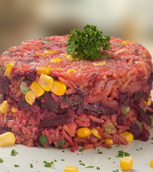 Maggi Beetroot Rice