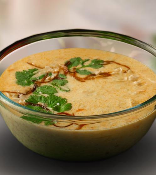 Chicken Kanji Porridge with Maggi Chicken cubs and Maggi Coconut milk powder