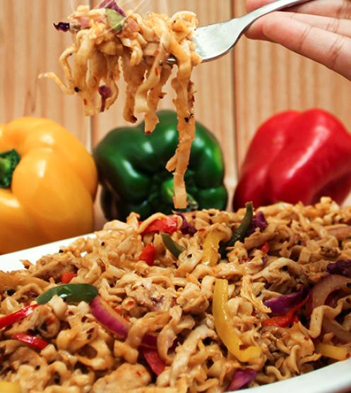 Mongolian Broad Noodles