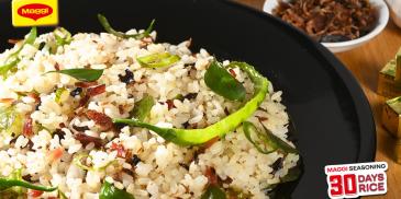 Green Chili and Maldive Fish rice