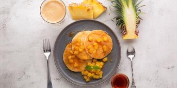 MAGGI Pancakes and Stewed Pineapples