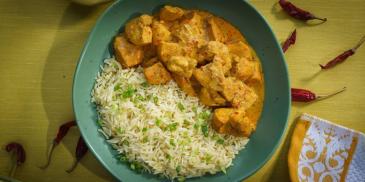 Thai Chicken Curry and Jasmine Rice
