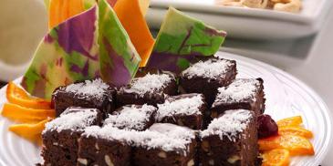 Coconut & Chocolate Brownies