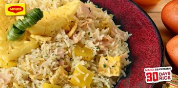 Chicken Ham and Pineapple Rice