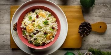 Shrimp & Cranberry Rice (Festive Rice)