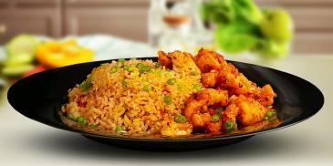 Hot butter cuttlefish fried rice